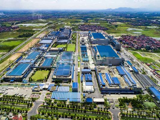 Yên Phong là một trong những khu công nghiệp trọng điểm phía Bắc nước ta